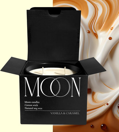 Luxury  | Vanilla & Caramel Black | Non Toxic